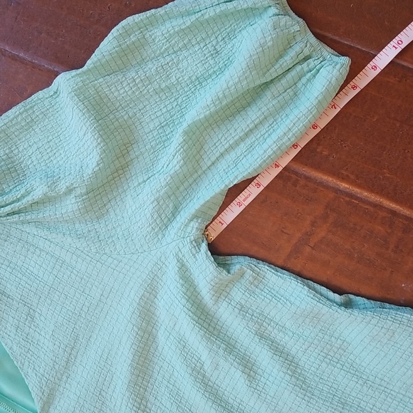 Karlie Mint Green Short Sleeve Signature Maxi Dress Size Medium - Picture 8 of 11